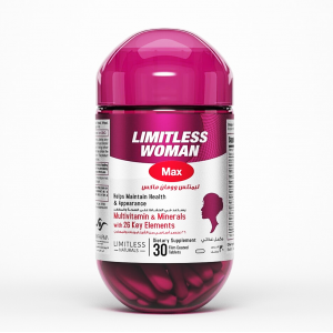 LIMITLESS WOMAN MAX MULTIVITAMINS & MINERALS WITH 26 KEY ELEMENTS 30 TABLETS